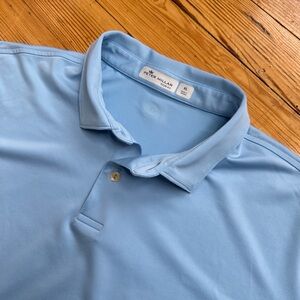 Peter Millar Light Blue Polo Shirt